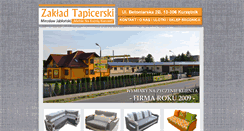 Desktop Screenshot of meble-kurzetnik.pl